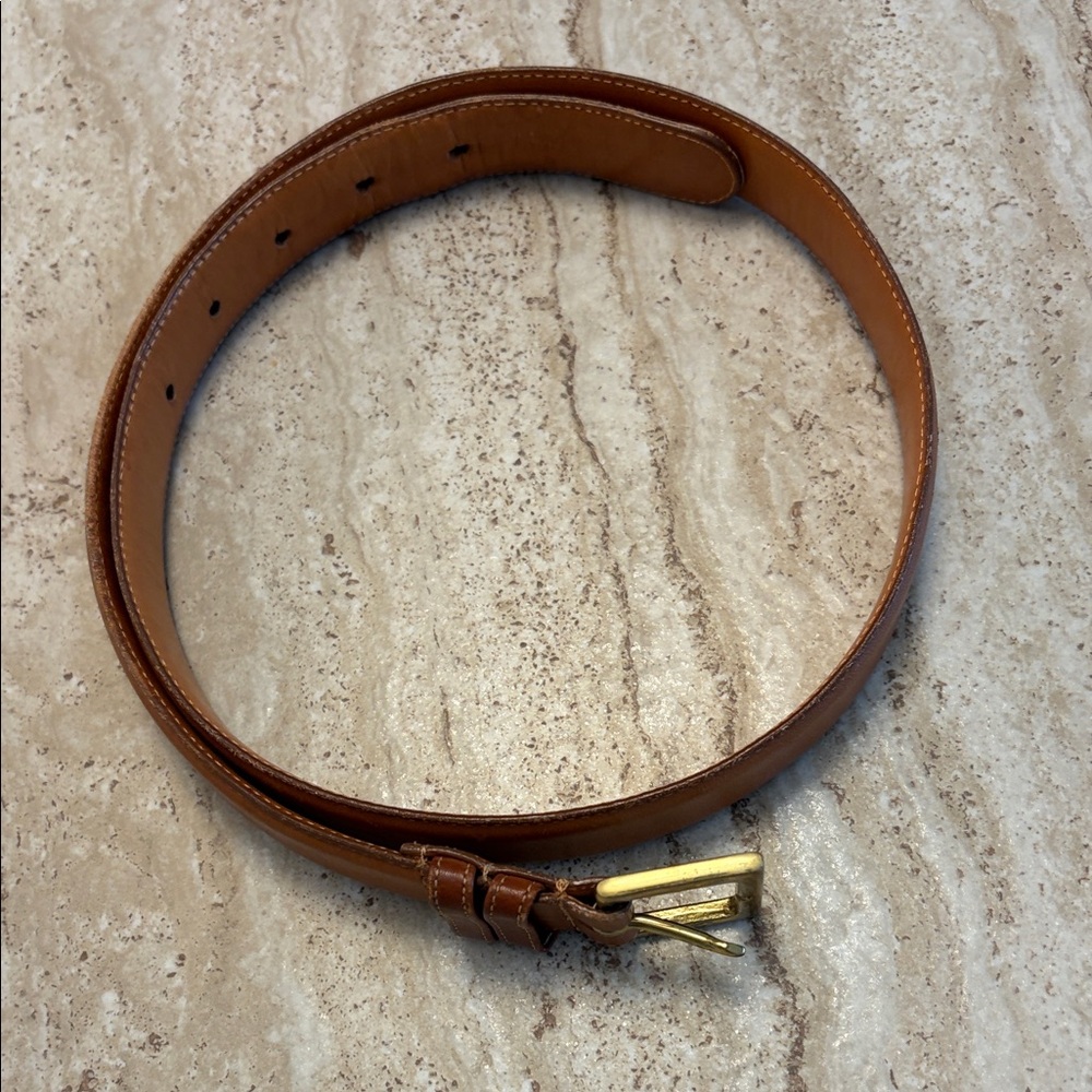 Coach Brown Leather Men's Belt size 34